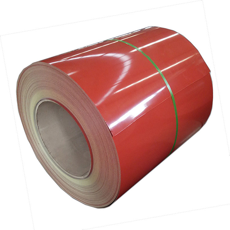 เหล็กม้วน PPGI 1500 มม. CGCC สีเคลือบเหล็กชุบสังกะสี Decoiling